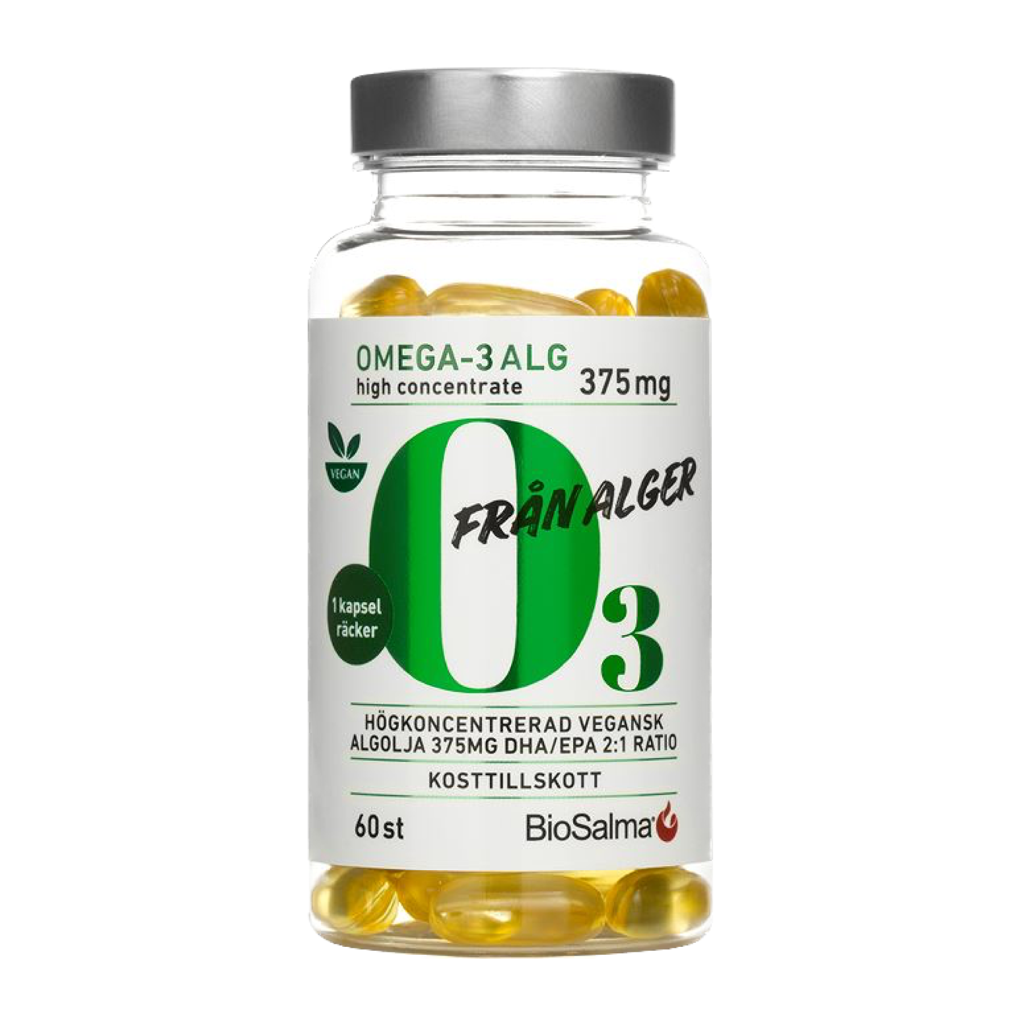 Omega-3 Vegan, 60 kapsulių