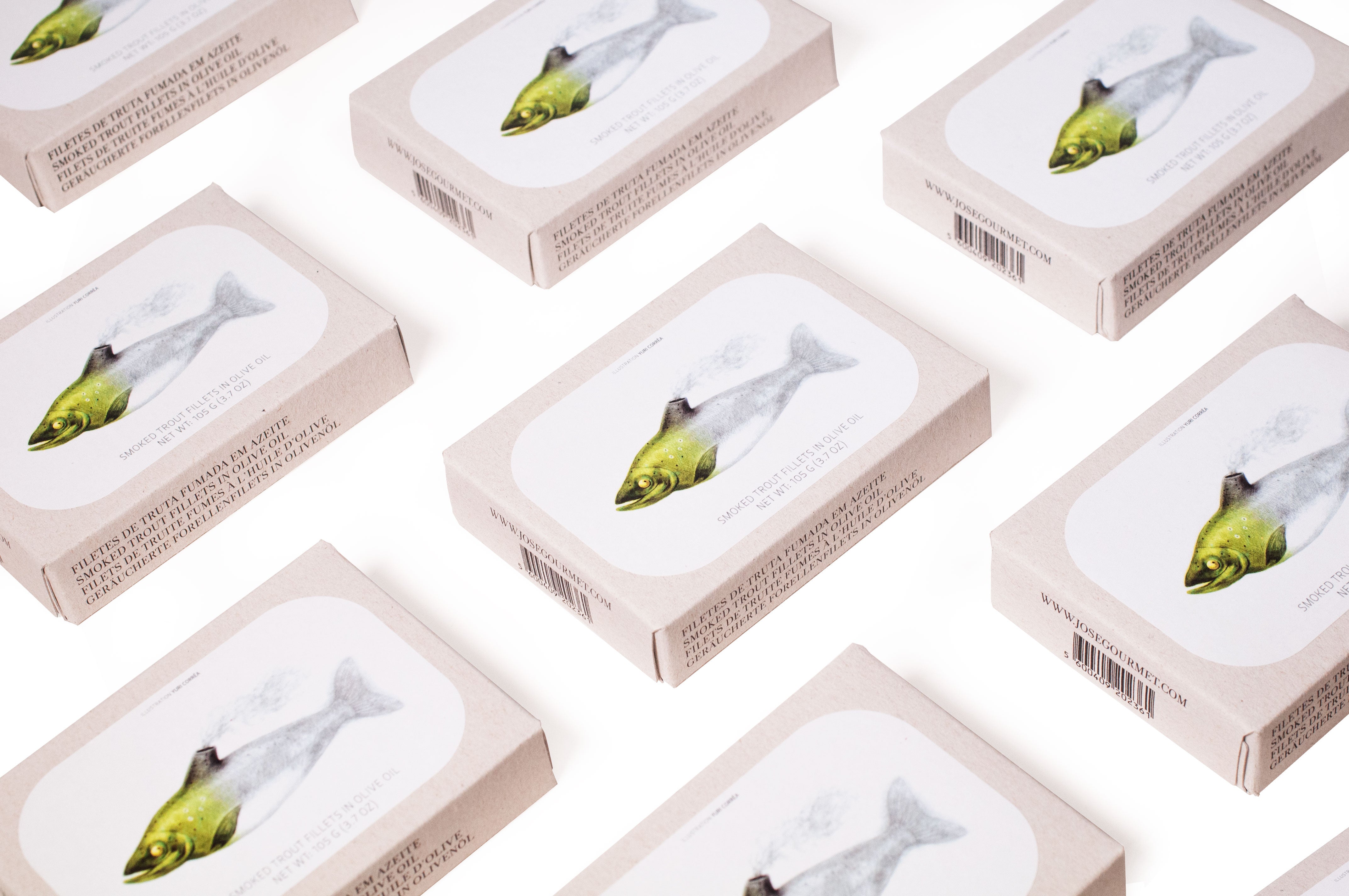 Rūkyto upėtakio filė