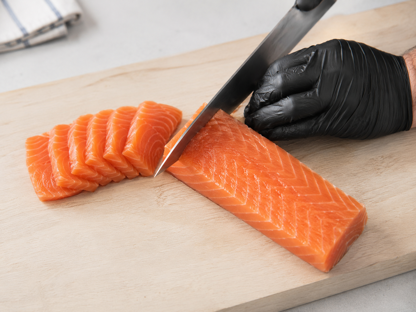 Kaip paruošti lašišos sashimi: pjūviai ir padažai