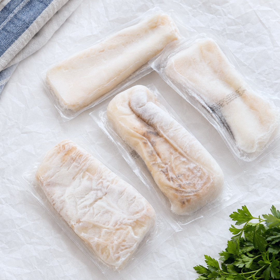 Atlantinės menkės filė porcijos, 110-190g – nuotrauka 1