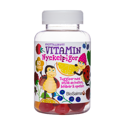 Multivitaminai vaikams „BORUŽĖLĖS“, 60 guminukų