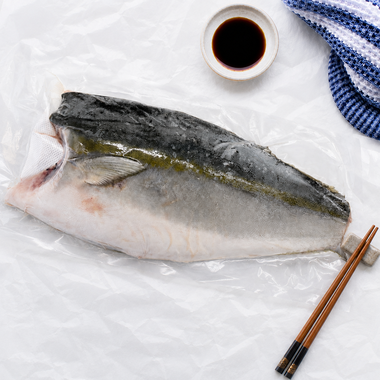 Lakedra geltonuodegė "Hamachi" filė, 1.5+kg