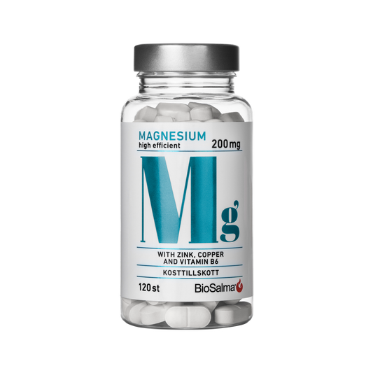 Magnesium with Zinc, Copper and Vitamin B6, 120 tablets