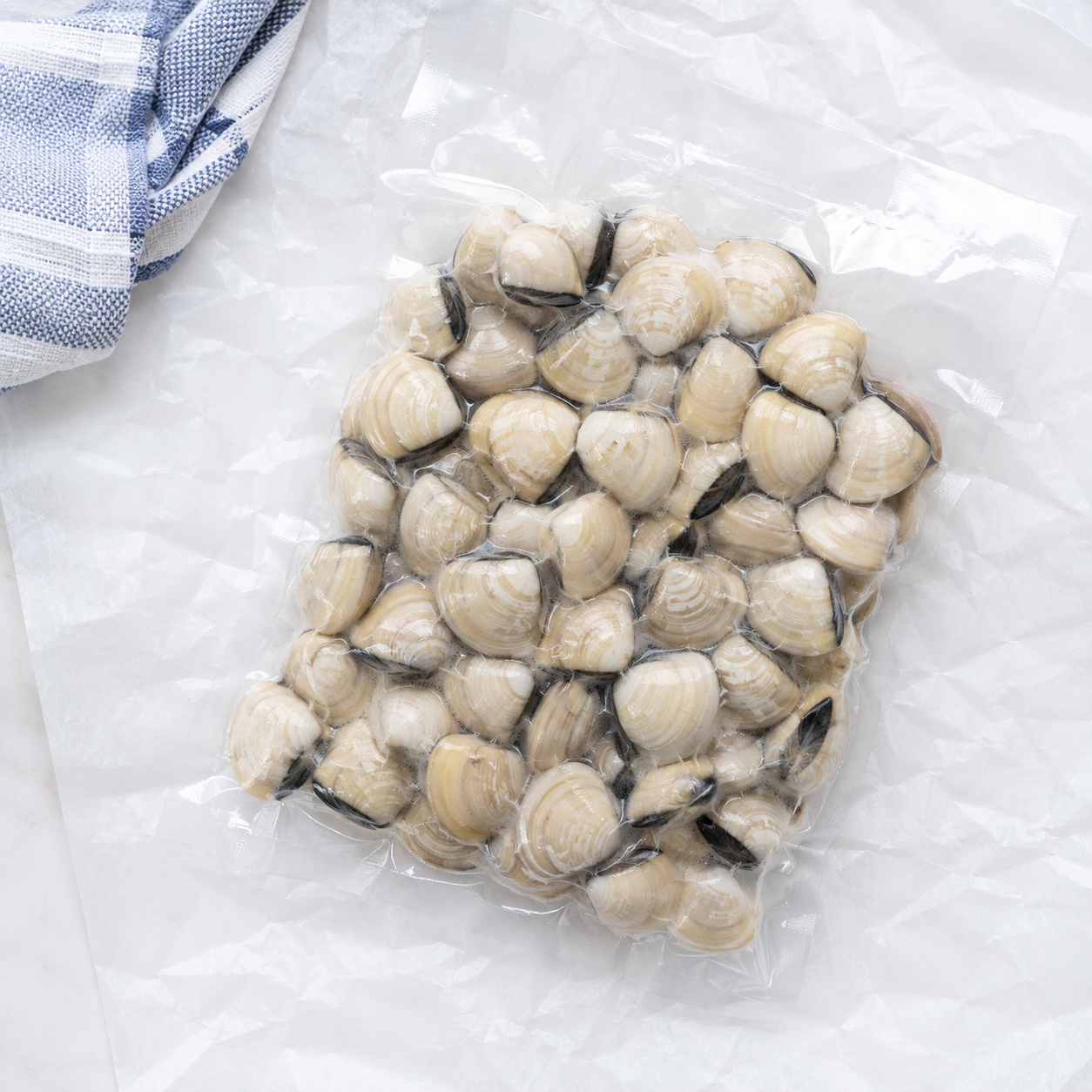 Moliuskai geldutės, virtos, 1kg