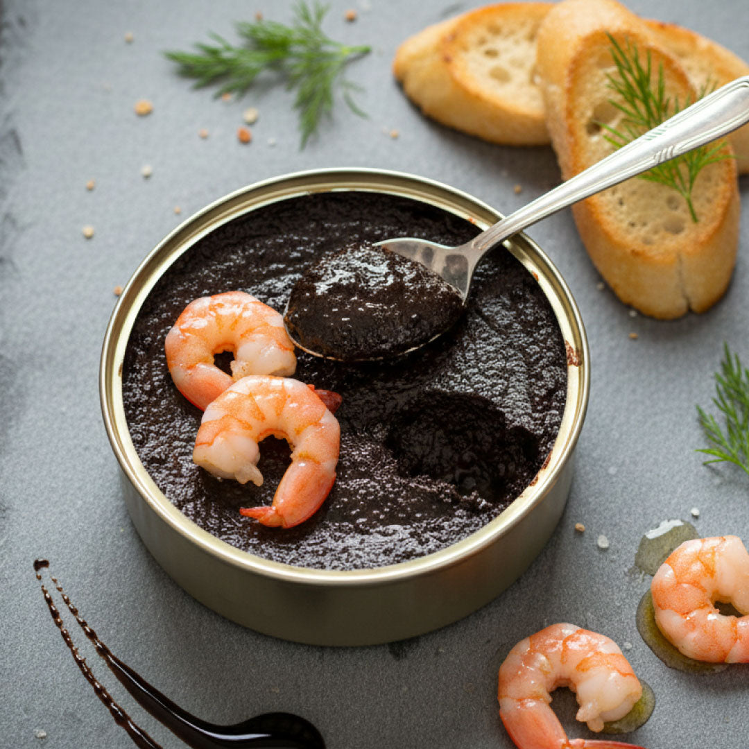 Krevečių ir sepijų užtepėlė