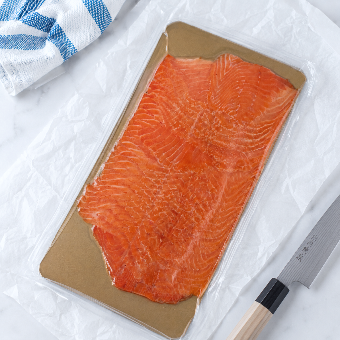 Šalto rūkymo upėtakio filė, 500g